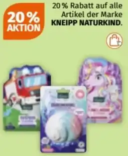 Müller auf alle Artikel der Marke KNEIPP NATURKIND Angebot