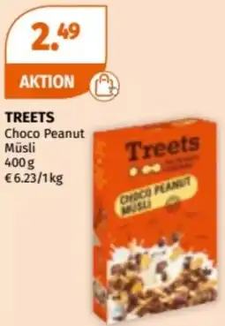 Müller TREETS Choco Peanut Müsli Angebot