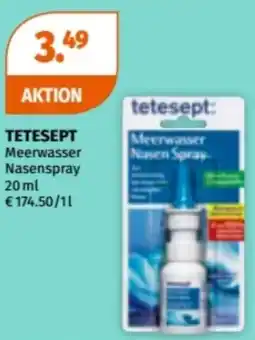 Müller TETESEPT Meerwasser Nasenspray Angebot