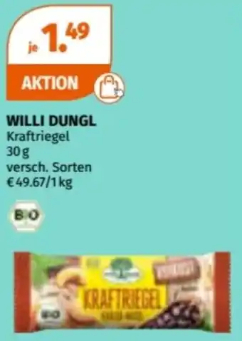 Müller WILLI DUNGL Kraftriegel Angebot