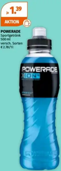 Müller POWERADE Sportgetränk Angebot