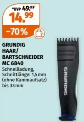 Müller Grundig haar/ bartschneider MC 6840 Angebot