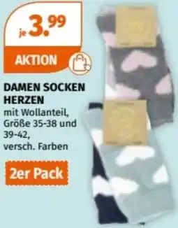 Müller Damen socken herzen Angebot