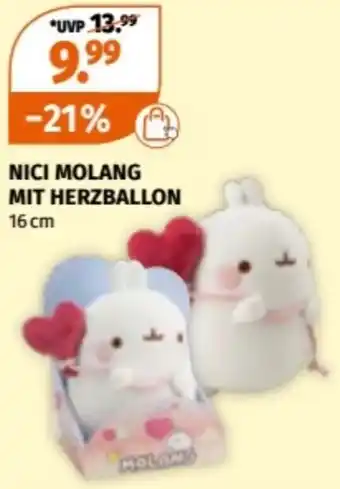 Müller Nici molang mit herzballon Angebot