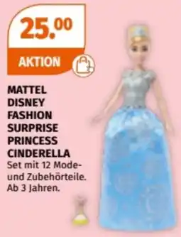 Müller Mattel disney fashion surprise princess cinderella Angebot
