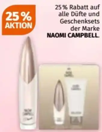 Müller auf alle Düfte und Geschenksets der Marke NAOMI CAMPBELL. Angebot