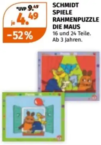 Müller Schmidt spiele rahmenpuzzle die maus Angebot