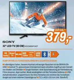 Expert SONY 32" LED-TV Angebot