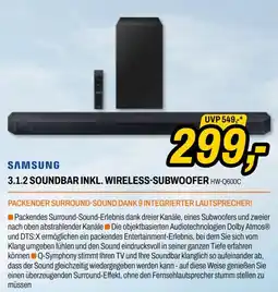 Expert Samsung 3.1.2 soundbar inkl. wireless-subwoofer Angebot