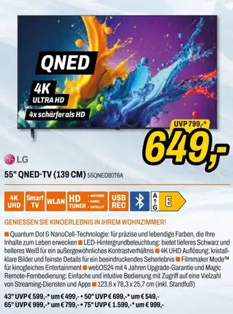 Expert LG 55" QNED-TV Angebot