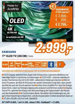 Expert SAMSUNG 77" OLED-TV Angebot