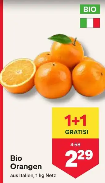 MPreis Bio Orangen Angebot