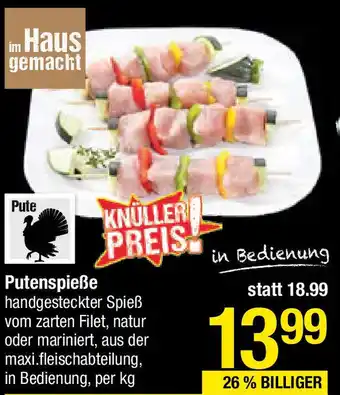 Maximarkt Putenspieße Angebot