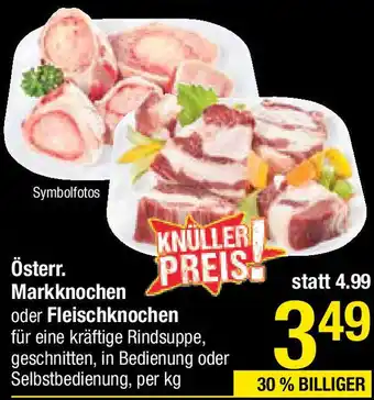 Maximarkt Österr. Markknochen oder Fleischknochen Angebot