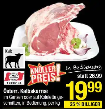 Maximarkt Österr. Kalbskarree Angebot