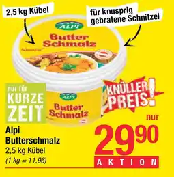 Maximarkt Alpi Butterschmalz Angebot