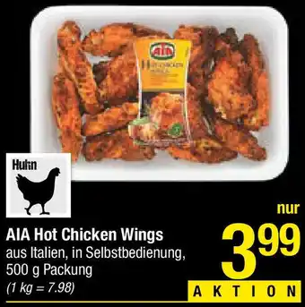 Maximarkt AIA Hot Chicken Wings Angebot