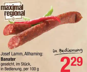 Maximarkt Banater Angebot