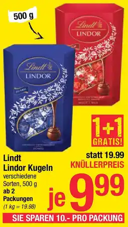 Maximarkt Lindl Lindor Kugeln Angebot