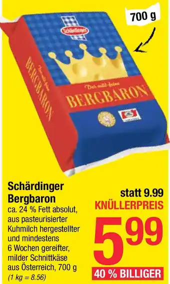 Maximarkt Schärdinger Bergbaron Angebot