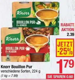 Maximarkt Knorr Bouillon Pur Angebot