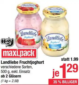 Maximarkt Landliebe Fruchtjoghurt Angebot