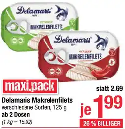 Maximarkt Delamaris Makrelenfilets Angebot