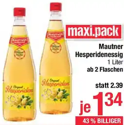 Maximarkt Mautner Hesperidenessig Angebot