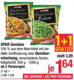 Maximarkt SPAR Gemüse Angebot