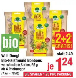 Maximarkt Bio-Halsfreund Bonbons Angebot