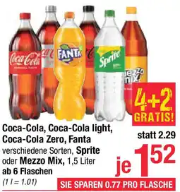 Maximarkt Coca-Cola, Coca-Cola light, Coca-Cola Zero, Fanta Angebot