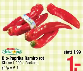 Maximarkt Bio-Paprika Ramiro rot Angebot