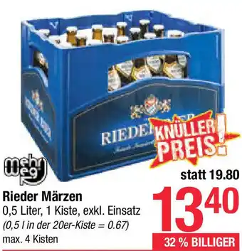 Maximarkt Rieder Märzen Angebot