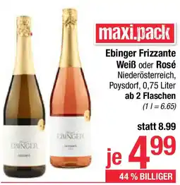 Maximarkt Ebinger Frizzante Angebot