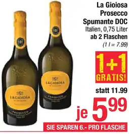 Maximarkt La Gioiosa Prosecco Spumante DOC Angebot