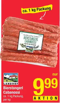 Maximarkt Bierstangerl Cabanossi Angebot