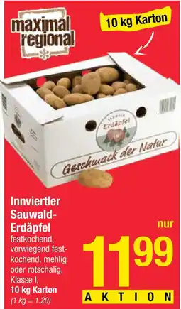 Maximarkt Innviertler Sauwald- Erdäpfel Angebot