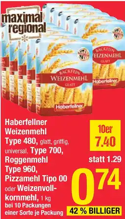 Maximarkt Haberfellner Weizenmehl Type 480 Angebot