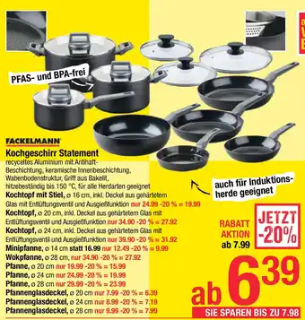 Maximarkt Kochgeschirr Statement Angebot