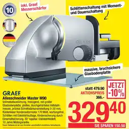 Maximarkt Allesschneider Master M90 Angebot