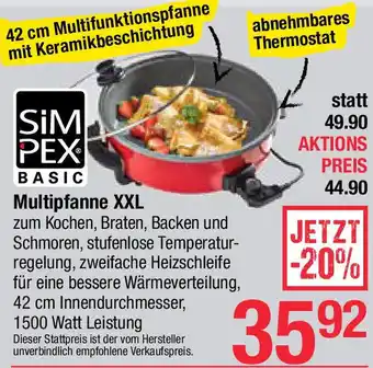 Maximarkt Multipfanne XXL Angebot