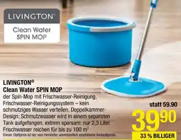 Maximarkt Clean water spin mop Angebot