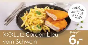 XXXLutz XXXLutz Cordon bleu vom Schwein Angebot