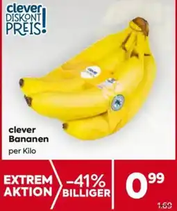 Billa Clever bananen Angebot