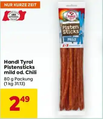 Billa Handl Tyrol Pistensticks Angebot