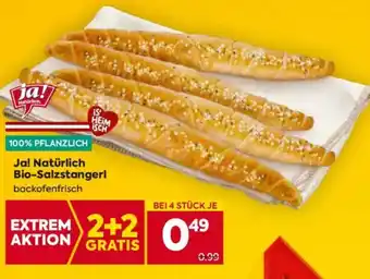 Billa Ja! Natürlich Bio-Salzstangerl Angebot