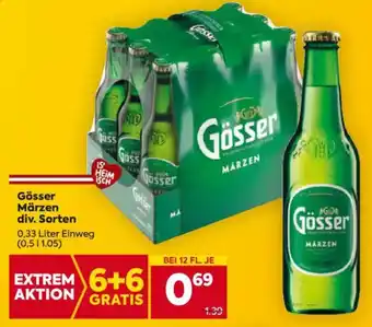 Billa Gösser Märzen Angebot