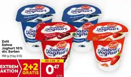 Billa Sahne Joghurt 10% Angebot