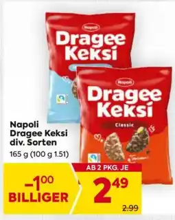 Billa Napoli Dragee Keksi Angebot