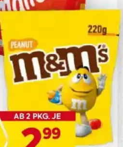 Billa M&M's PEANUT Angebot